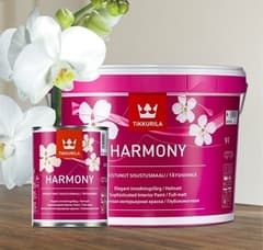 Tikkurila Harmony Краска с бархатистым эффектом интерьерная " База А" 0,9L