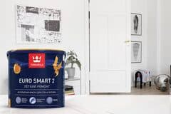 Tikkurila Euro Smart 2 Краска для стен и потолка интерьерная "База А"9L