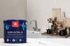 Tikkurila Euro Extra 20 Краска моющаяся для влажных помещений "БазаА"0,9L