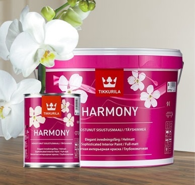 Tikkurila Harmony Краска с бархатистым эффектом интерьерная " База А" 9L